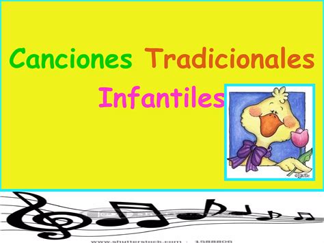 Canciones Infantiles Trad Ppt Descarga Gratuita