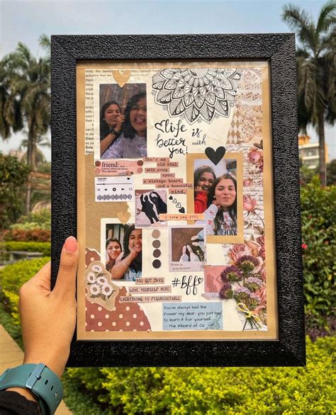 Aesthetic Frames Diy Birthday Gifts For Friends Diy Birthday Gifts