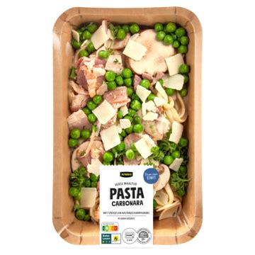 Jumbo Verse Maaltijd Pasta Carbonara Met Gerookte Spekjes 450g