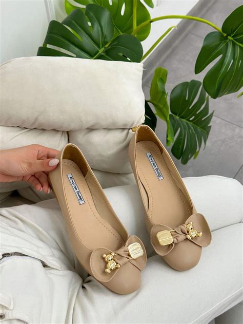 Nude Cilt Bear Toka Detay Kadın Fiyonklu Babet