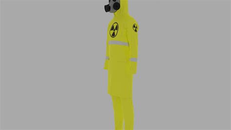 Radiation Suit Model - TurboSquid 1973294