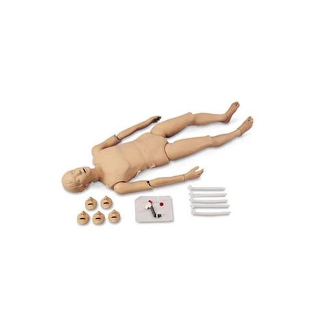 Full Body CPR Manikin With Trauma Options Caucasian 1018871