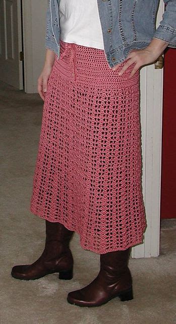 Chic Hippie Skirt Pattern By Candi Jensen Crochet Skirts Crochet