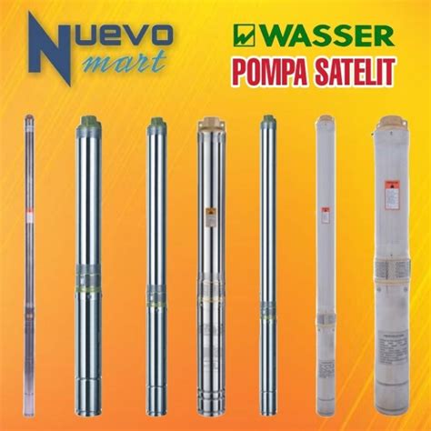 Jual WASSER Submersible Pompa Satelit 3 Inch 3 4 HP SD P307K 2 Kabel