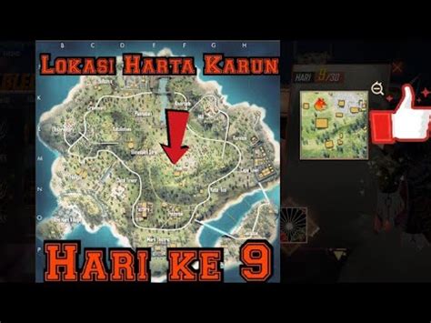 Letak Lokasi Harta Karun Elite Pass Season Hari Ke Free Fire