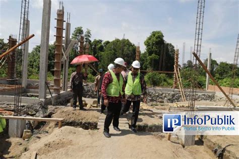 Infopublik Kakanwil Kemenag Aceh Tinjau Pembangunan Gedung Balai Nikah