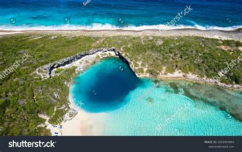 Aerial Top View Famous Deans Blue Stock Photo 2222403843 Shutterstock