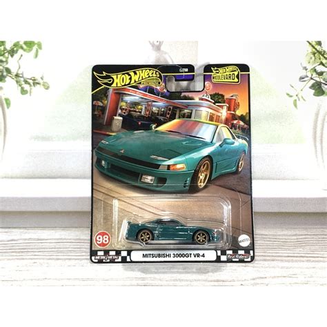 HOTWHEELS HOT WHEELS 風火輪 PREMIUM MITSUBISHI 3000GT VR4 大道壓鑄風 蝦皮購物