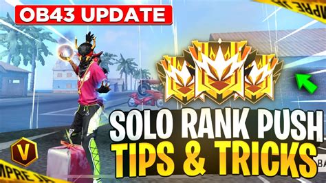 Solo Rank Push Tips And Tricks Win Every Ranked Game Free Fire Rank