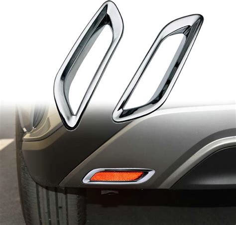 Amazon Chrome Car Rear Fog Light Lamp Bumper Cover Trim Fit For