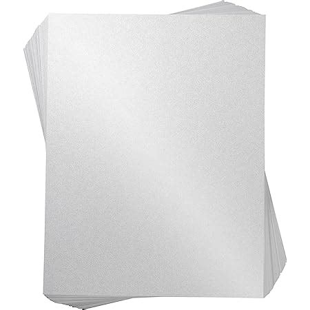 Amazon 50 Sheets Glitter Cardstock Paper Glitter Thick Paper