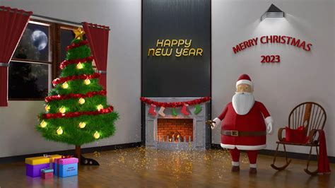 Merry Christmas video card || christmaswishes-hd.com