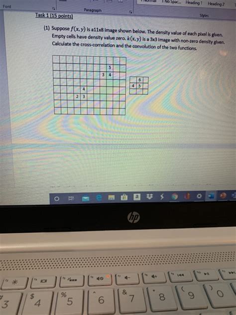 Solved Cross Correlation And Convolution Are Commonly Used Chegg