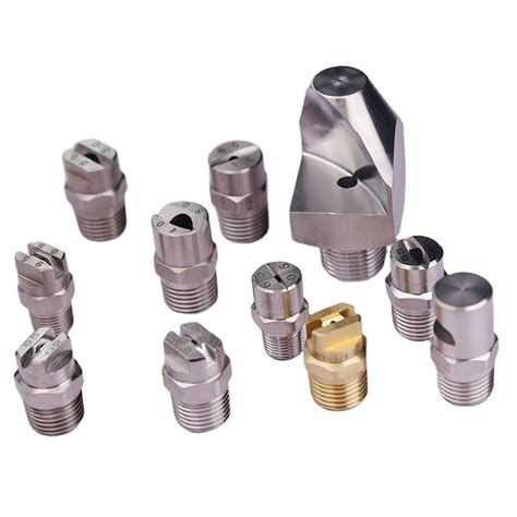 Bspt Stainless Steel Flat Fan Water Spray Nozzle China