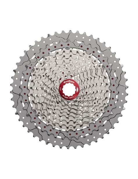 Cassette Sunrace Csmx V Shimano Hg Aluminio Acero Plata Sube Y