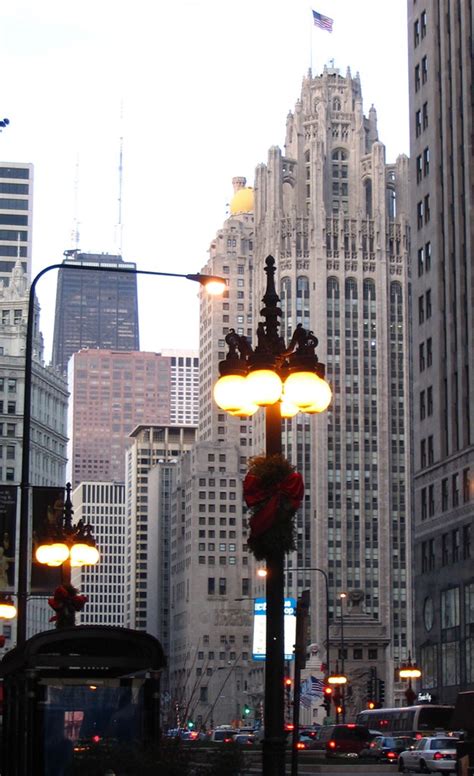 Chicago Street Lamp Sabrinab Flickr