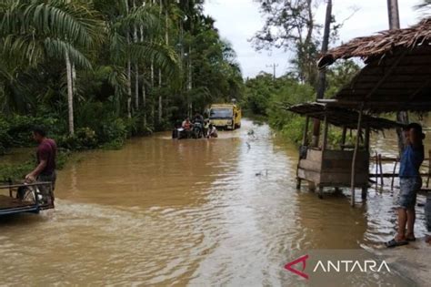 BPBD Empat Desa Di Aceh Barat Terendam Banjir ANTARA News Aceh