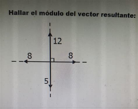 Hallar El Modulo Del Vector Resultante Brainly Lat