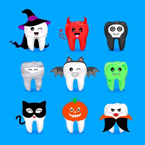 Tooth Characters Stock Illustrations 2573 Tooth Characters Stock