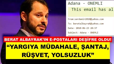 BERAT ALBAYRAK IN POSTA KUTUSU AÇILDI İÇİNDEN NELER ÇIKTI NELER