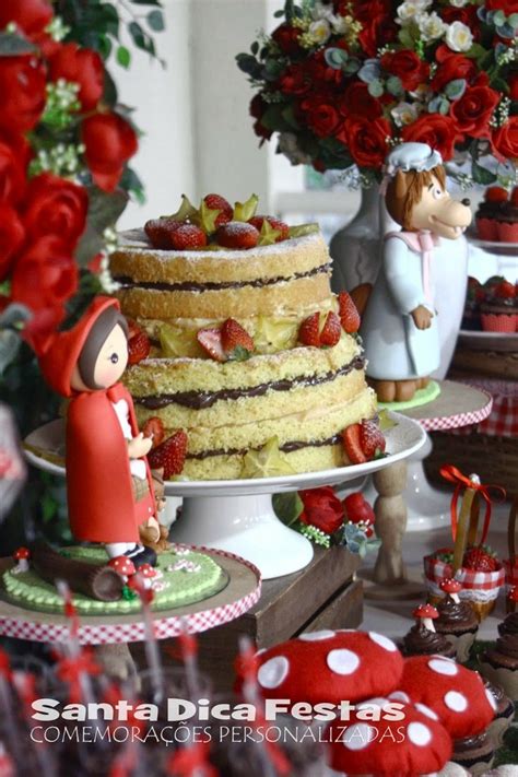 Cupcake Chapeuzinho Vermelho - Encontrando Ideias: Festa Chapeuzinho Vermelho!! | Bolo de cupcake ...