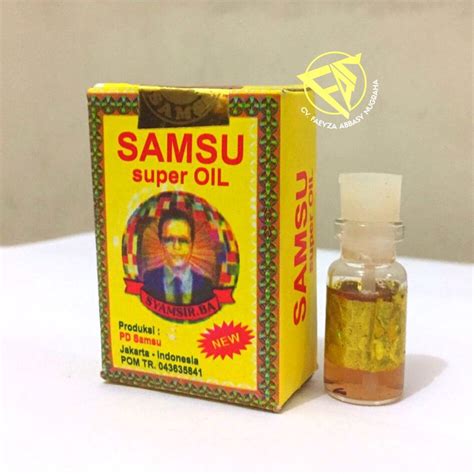 Jual Minyak Samsu Oil Minyak Oles Kemasan Travel 5ml Shopee Indonesia