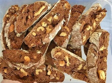 Easy Chocolate Walnut Biscotti Recipe Sharethecook