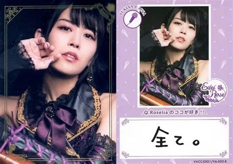 VACC EX YA R Roselia Aina Aiba Rare Metal Frame Hot