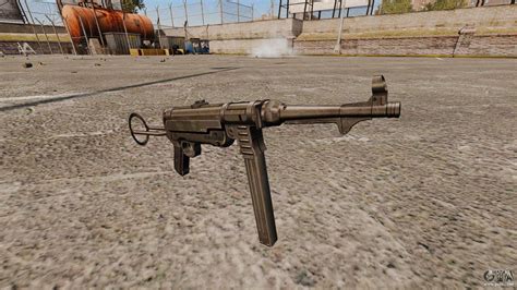 Mp 40 Submachine Gun For Gta 4