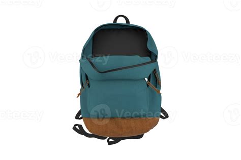 Blue backpack isolated on a transparent background 21949592 PNG