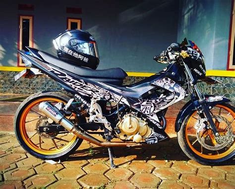 Jual Striping Satria Fu Fl Samurai Ganti Warna Dan Tulisan Bebas Di