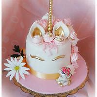 Unicorn Decorated Cake By Maja Motti Cakesdecor