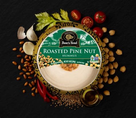 Boar S Head Roasted Pine Nut Hummus 10 Oz 10 Oz King Soopers