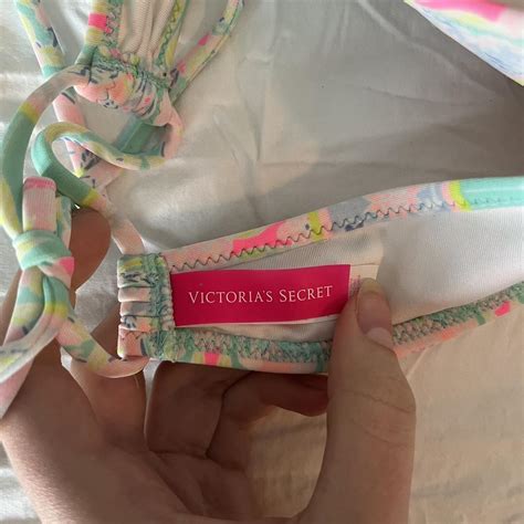 Vintage Victorias Secret Bikini Top No Paypal Depop