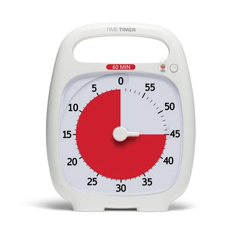 PLUS, 60 Minute Timer, White - TTMP7WWHT | Time Timer Llc | Timers