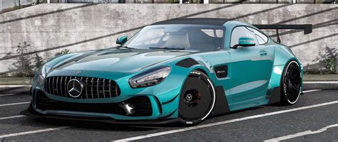 Mercedes Amg Gtr Widebody Gta Mod