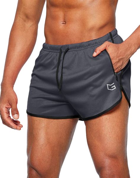 G Gradual Men S Running Shorts 3 Inch Quick Dry Gym Athletic Workout