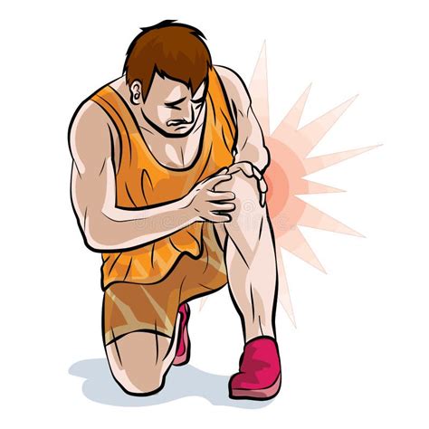 Knee Pain Cartoon Stock Illustrations – 860 Knee Pain Cartoon Stock ...