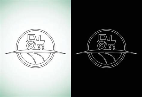 Tractor Line Drawing Vector Art, Icons, and Graphics for Free Download