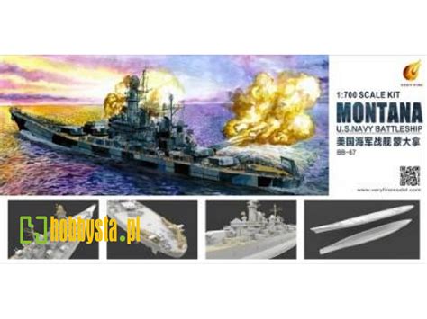 Us Navy Battleship Uss Montana Bb 67 Kit