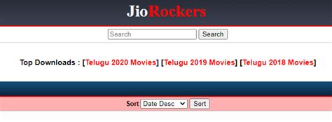 Jio Rockers Telugu: Download Latest Telugu Movies 1080P FHD