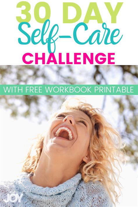 30 Day Self Care Challenge Free Calendar And Workbook