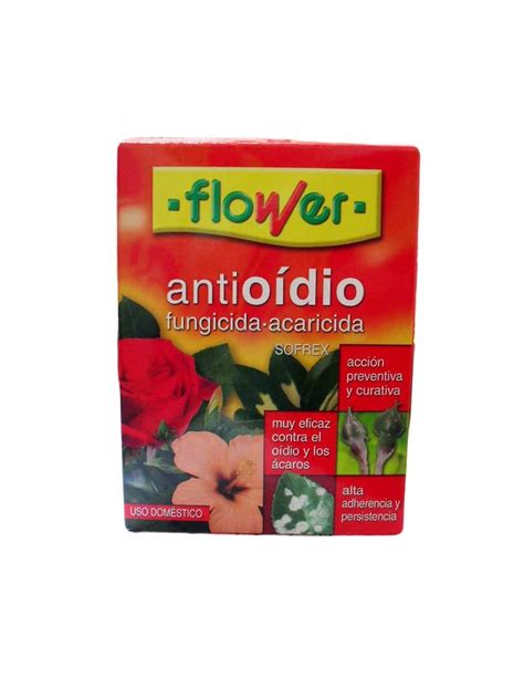 Anti Oidio Fungicida Acaricida Flower 90gr Growlowcost