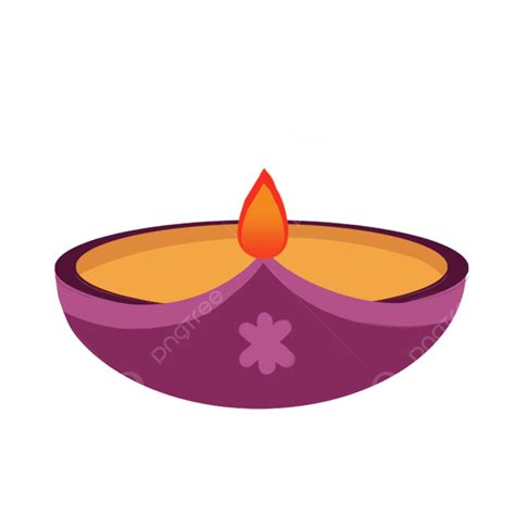 Oil Lamps Clipart Png Images Ramnawi Purple Oil Lamp Pattern