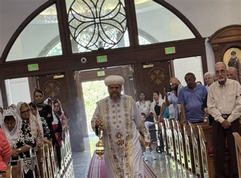 His Eminence Metropolitan Serapion Accompanied By His Grace Bishop Abraham Celebrates The Divine