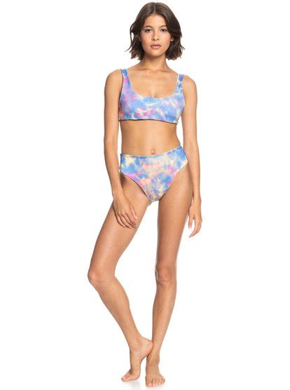 Pop Surf Reversible Bralette Bikini Top Roxy