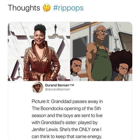 @da_grapevine on Instagram: “Would this his be a good idea for The #Boondocks?🤔👇🏾 # ...