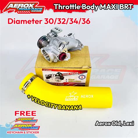 Jual Tb Throttle Body Brt Banana Velocity Aerox Lexi