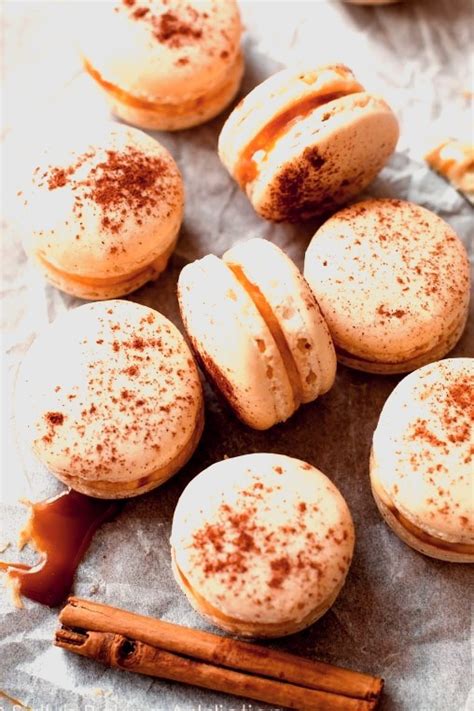 Salted Caramel Cinnamon Macarons Tasting Tiffany