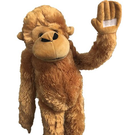 Monkey with Velcro Hands 24" Plush Stuffed Animal – Texas Toy Distribution